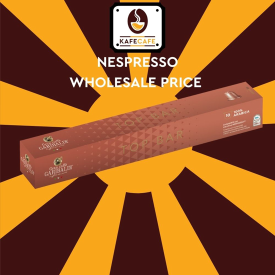 Picture of NESPRESSO TUBE TOP BAR X 20 PKT X 10 CAPSULES